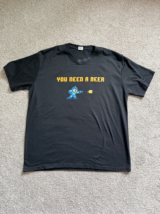 SHEIN Other - Mega Man Funny “You need a beer” men’s size XL tee… tag says L but is XL
